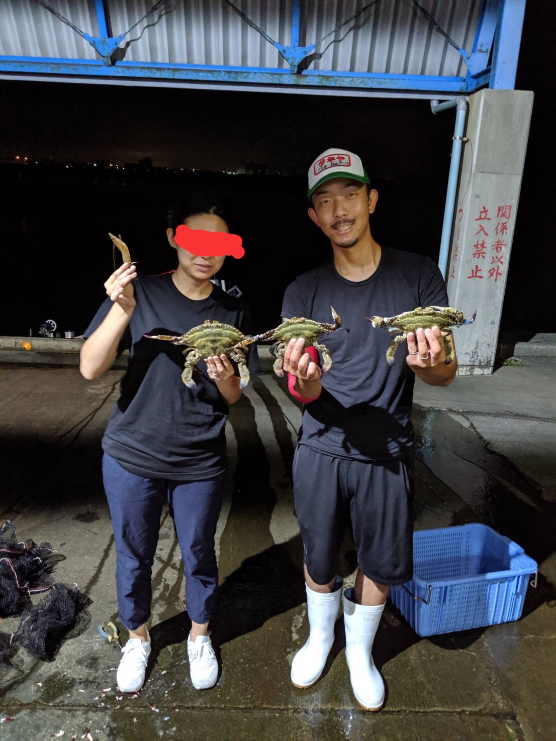 女性お一人様で浜名湖えびすき漁に遊びに来てくれました戀呂 浜名湖伝統漁法えびすき漁の極漁丸